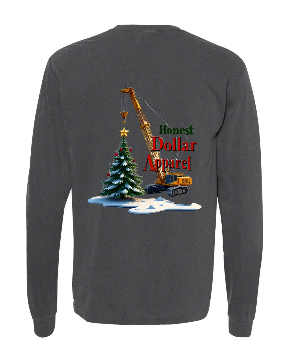 Crawler Crane Christmas